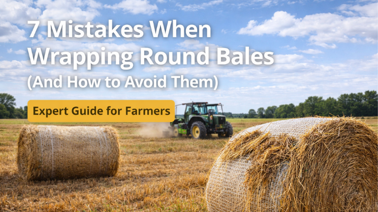 7 Mistakes When Wrapping Round Bales (And How to Avoid Them)